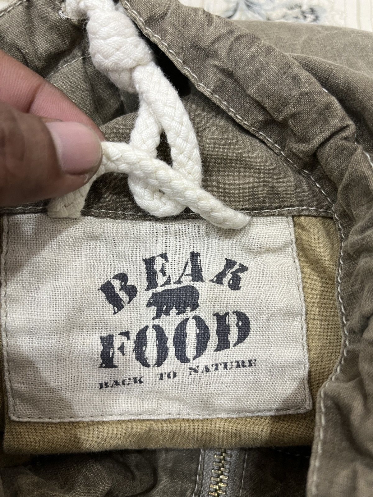 Vintage (Qqqq). VTG BEAR FOOD BACK TO NATURE ANORAK JACKET Size US L / EU 52-54 / 3 - 11 Thumbnail