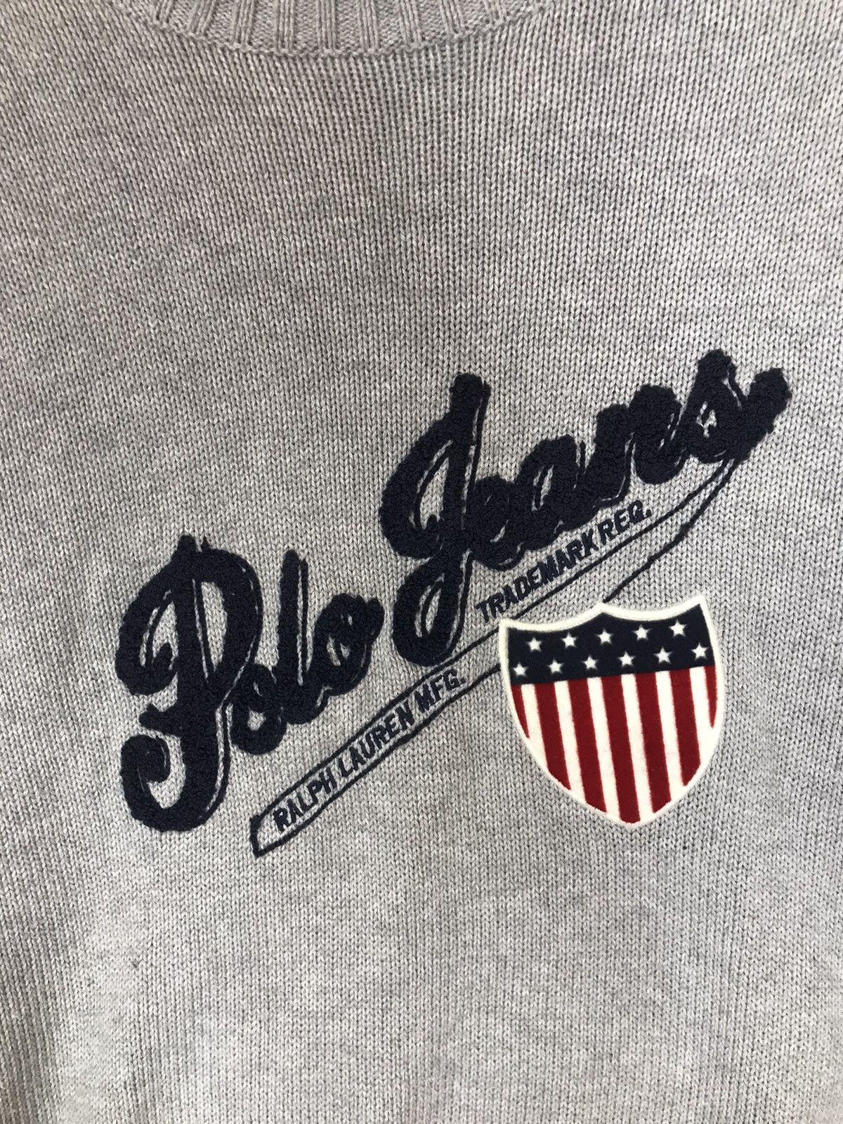 Polo Ralph Lauren × Ralph Lauren × Vintage ‼️POLO JEANS BY POLO RALPH LAUREN KNIT SWEATER‼️ Size US M / EU 48-50 / 2 - 2 Thumbnail