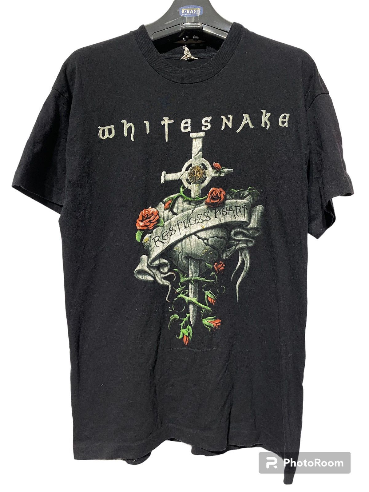 Band Tees × Vintage VINTAGE WHITE SNAKE TOUR 1997 Size US XL / EU 56 / 4 - 7 Thumbnail
