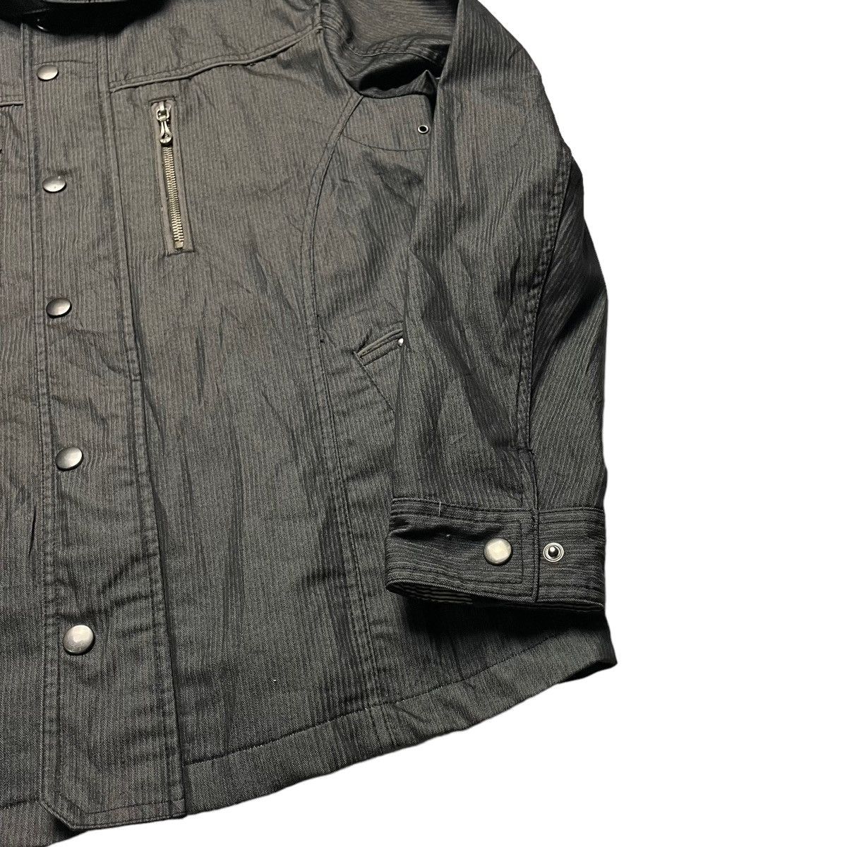 If Six Was Nine × Japanese Brand × Le Grande Bleu (L.G.B.) 🇯🇵 MALE & CO MULTIPOCKET PUNK GOTHIC JACKET Size US M / EU 48-50 / 2 - 6 Thumbnail
