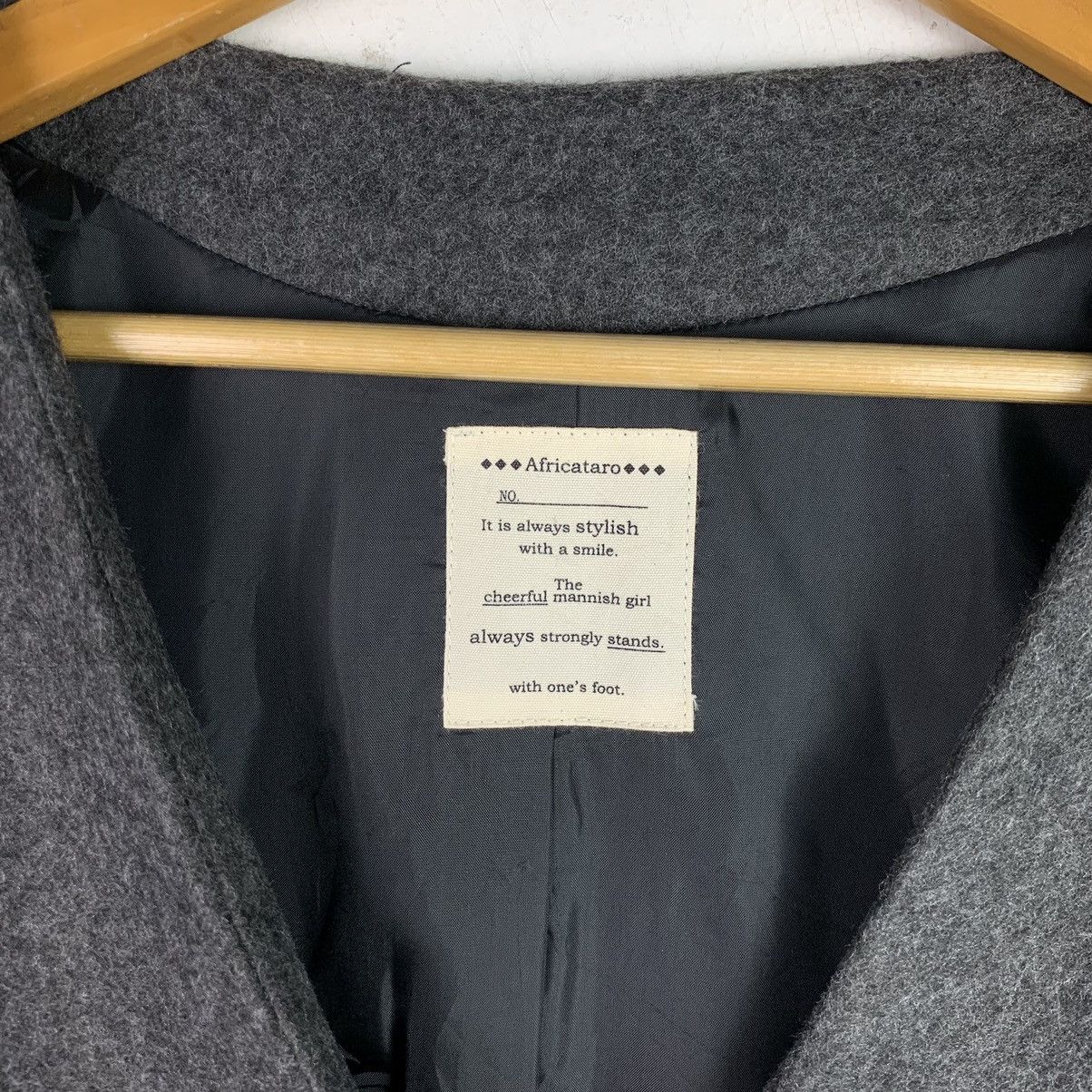 Japanese Brand × Vintage Vintage Japanese Brand Wool coat jacket Size US XL / EU 56 / 4 - 2 Thumbnail