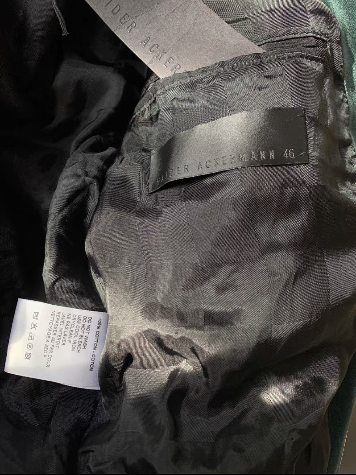 Haider Ackermann Haider ackermann Velvet Bomber Size US S / EU 44-46 / 1 - 3 Thumbnail