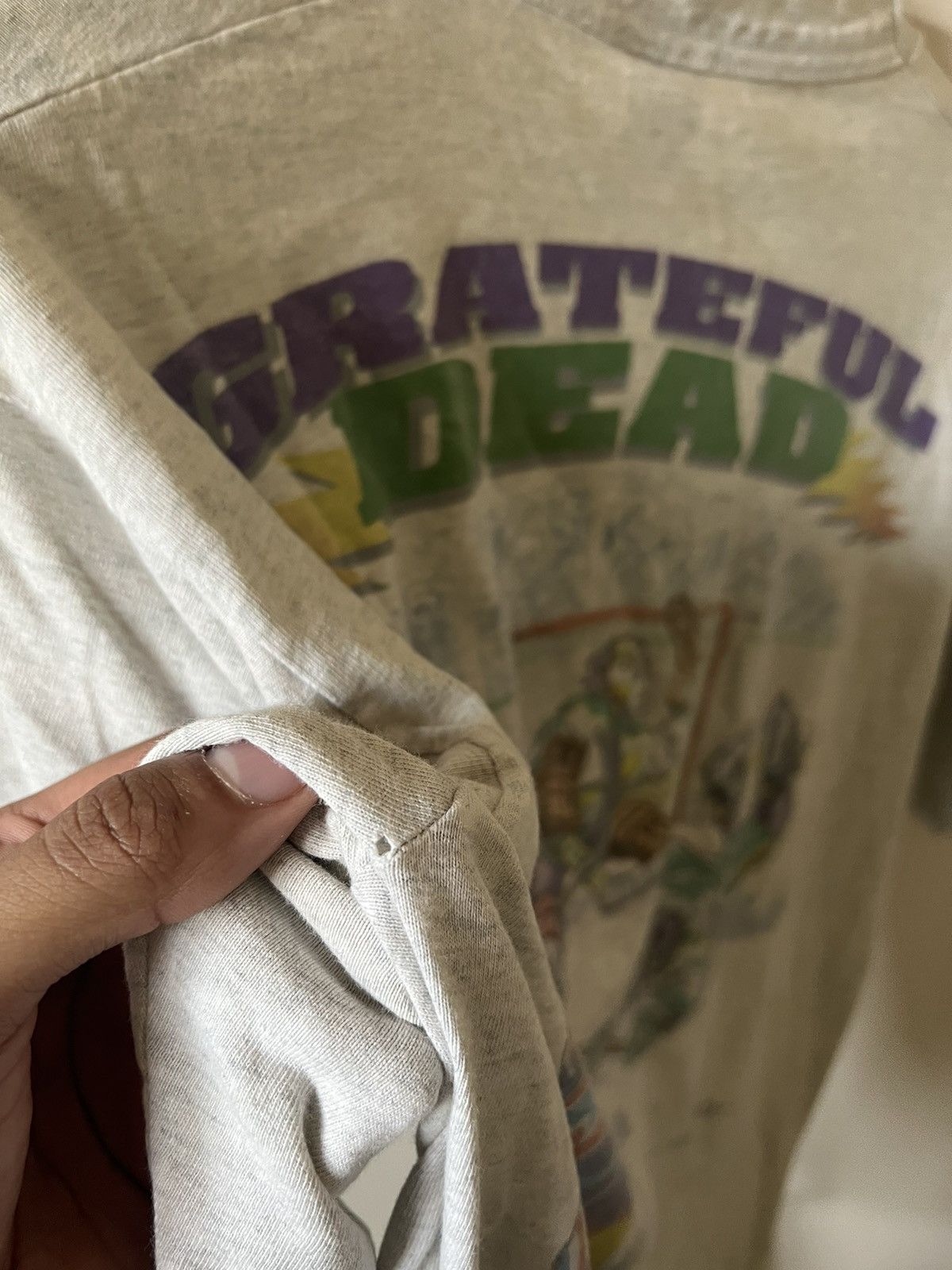 Band Tees Vintage 1994 Grateful Dead Steal Your Face Off t-shirt Size US XL / EU 56 / 4 - 19 Thumbnail