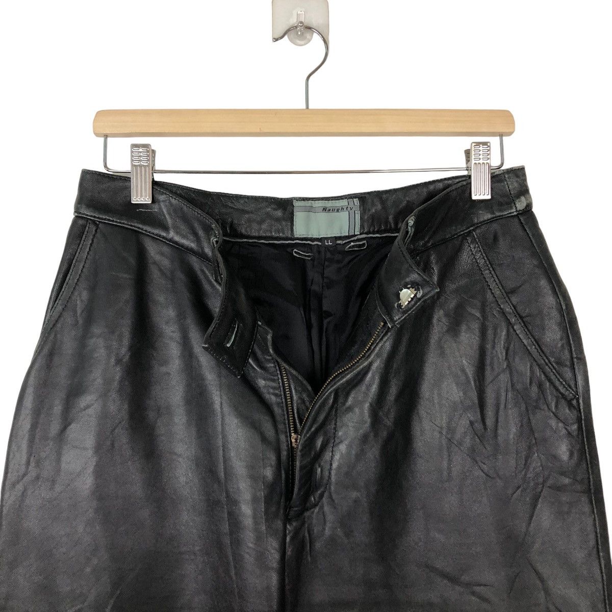 Japanese Brand VINTAGE LEATHER PANTS RACING WEAR JAPAN Size US 30 / EU 46 - 8 Thumbnail