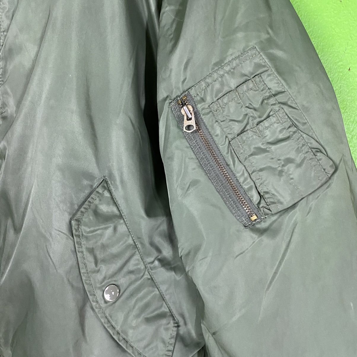 Japanese Brand Riot The Air Force Bomber Jacket Size US L / EU 52-54 / 3 - 11 Thumbnail