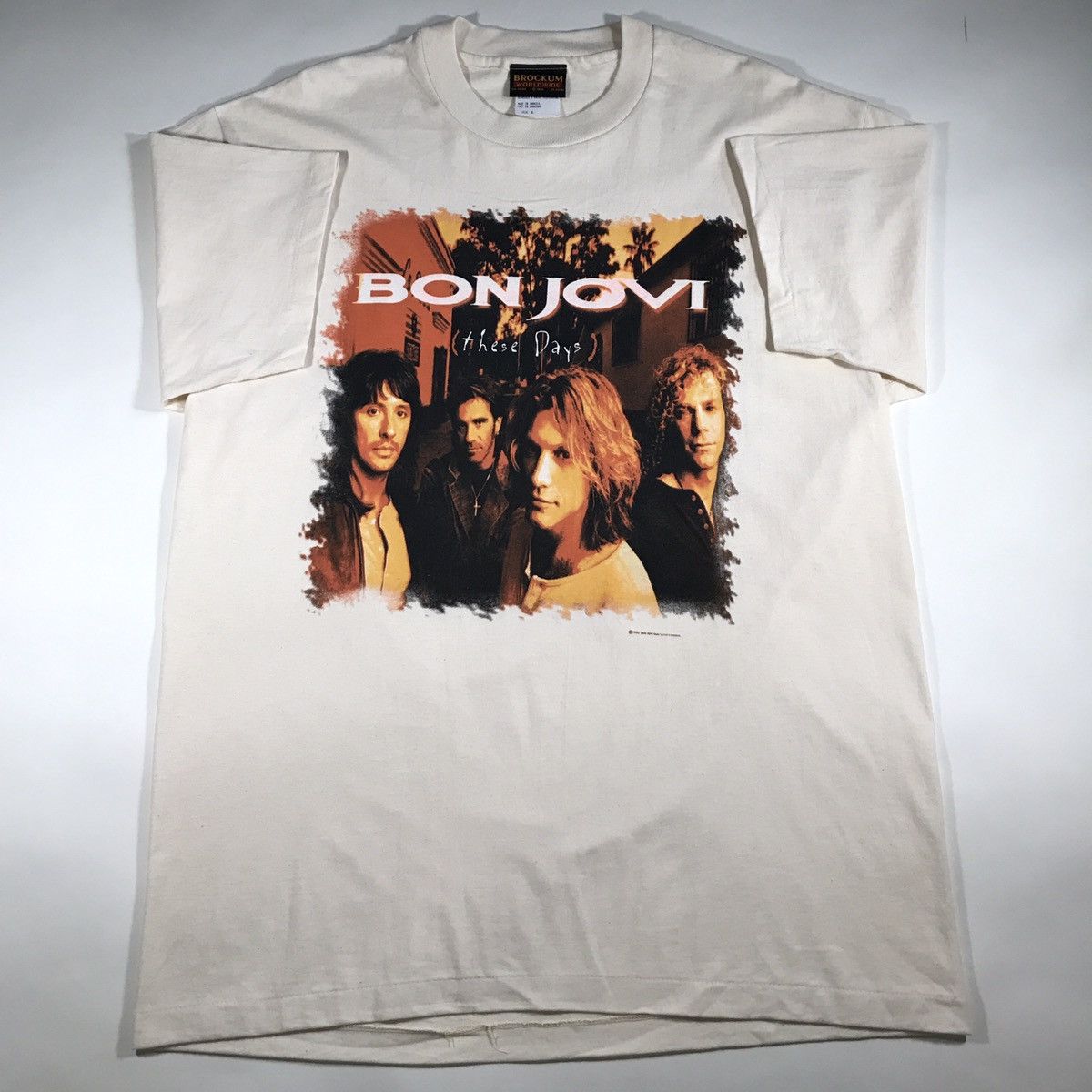 Band Tees × Bon Jovi × Vintage Bon Jovi these days band t shirt xl Size US XL / EU 56 / 4 - 2 Thumbnail