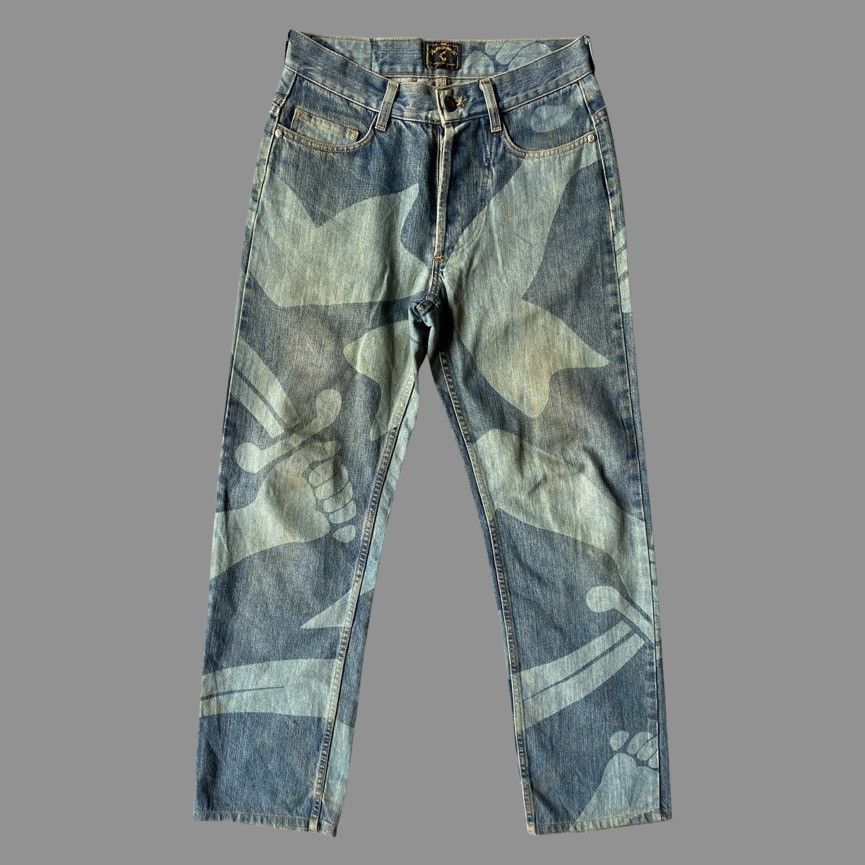 Vivienne Westwood Vintage FW98 Swords VW Anglomania Denim Size US 29 - 2 Thumbnail