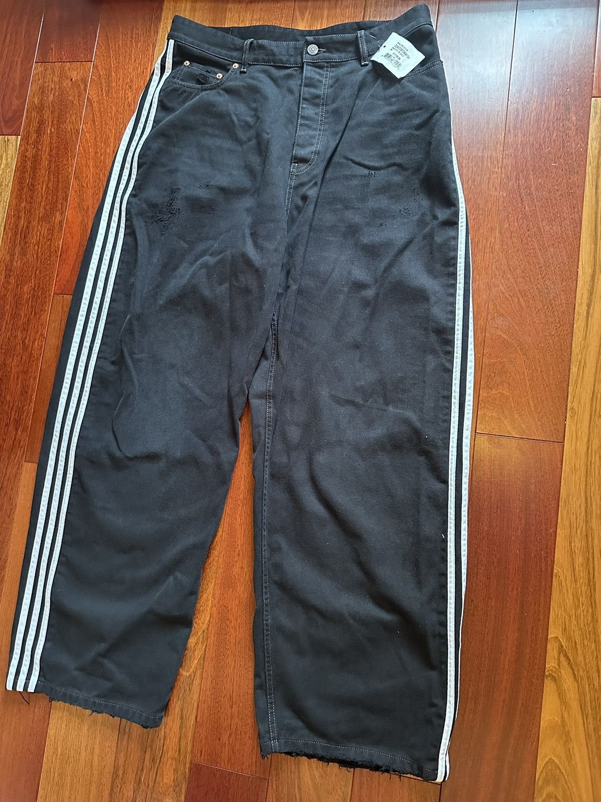 Adidas × Balenciaga Balenciaga Adidas Jeans Size US 34 / EU 50 - 1 Thumbnail