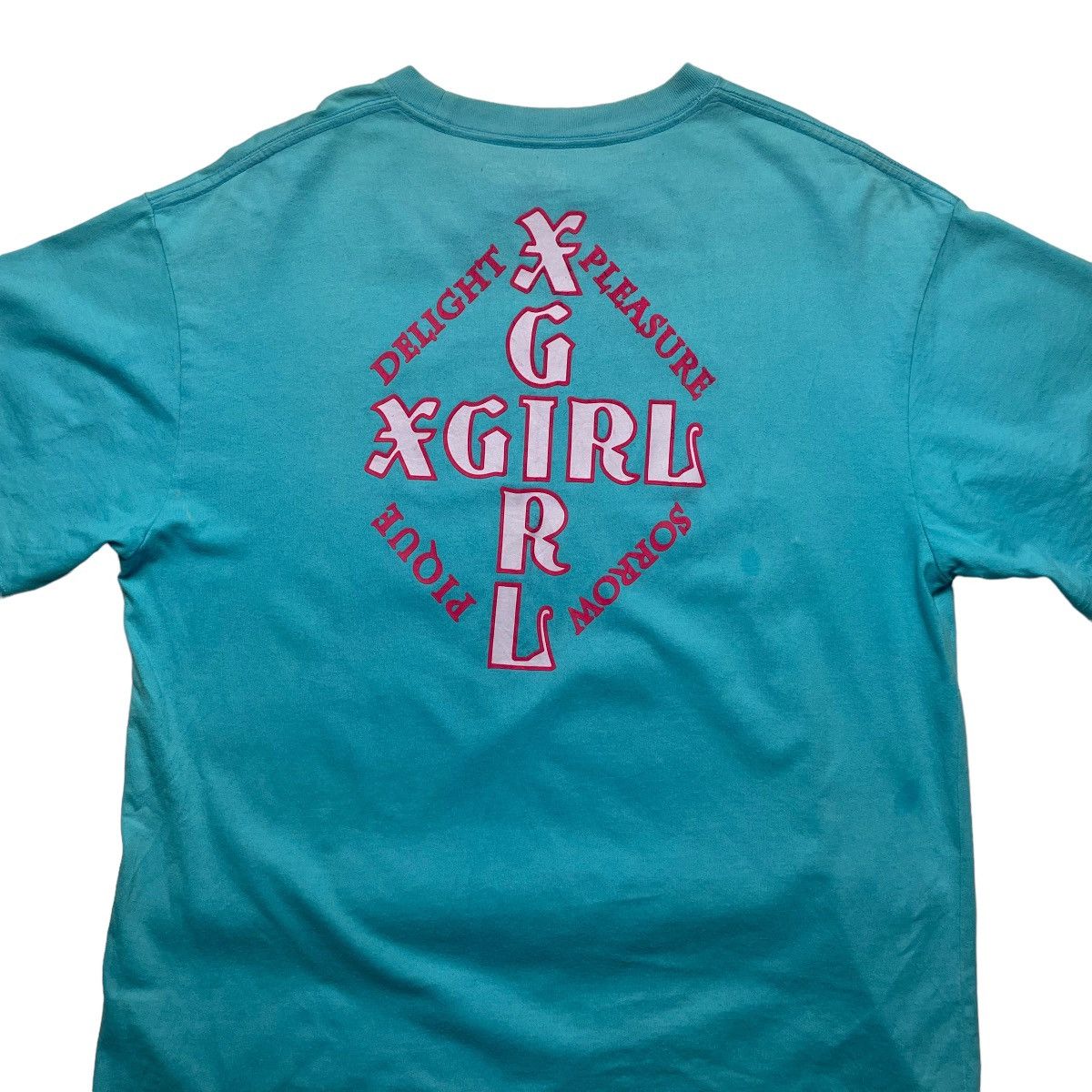 Hysteric Glamour 🇯🇵 X-GIRL KIM GORDON SONIC YOUTH CROSS WORDING TSHIRT Size M / US 6-8 / IT 42-44 - 3 Thumbnail