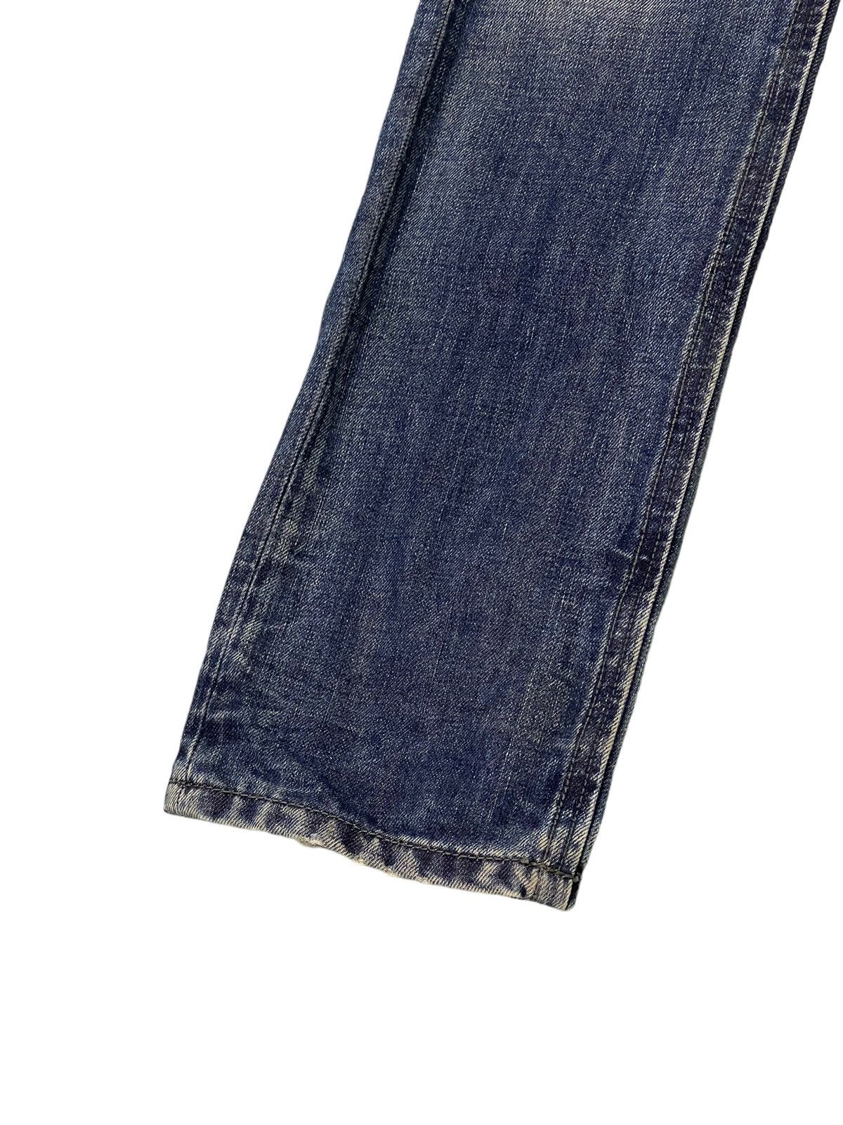 Diesel Slim Jeans Diesel Industries Distress Faded 5🟦7 Size US 31 - 5 Thumbnail
