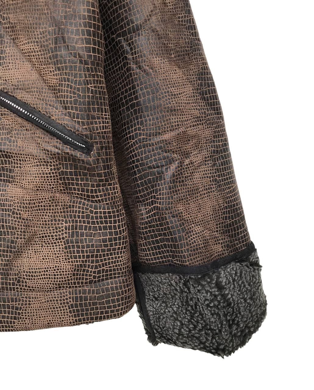 Jean Paul Gaultier RARE JPG Onward Kashiyama Reversible Lizard Coated Jacket Size US L / EU 52-54 / 3 - 9 Thumbnail