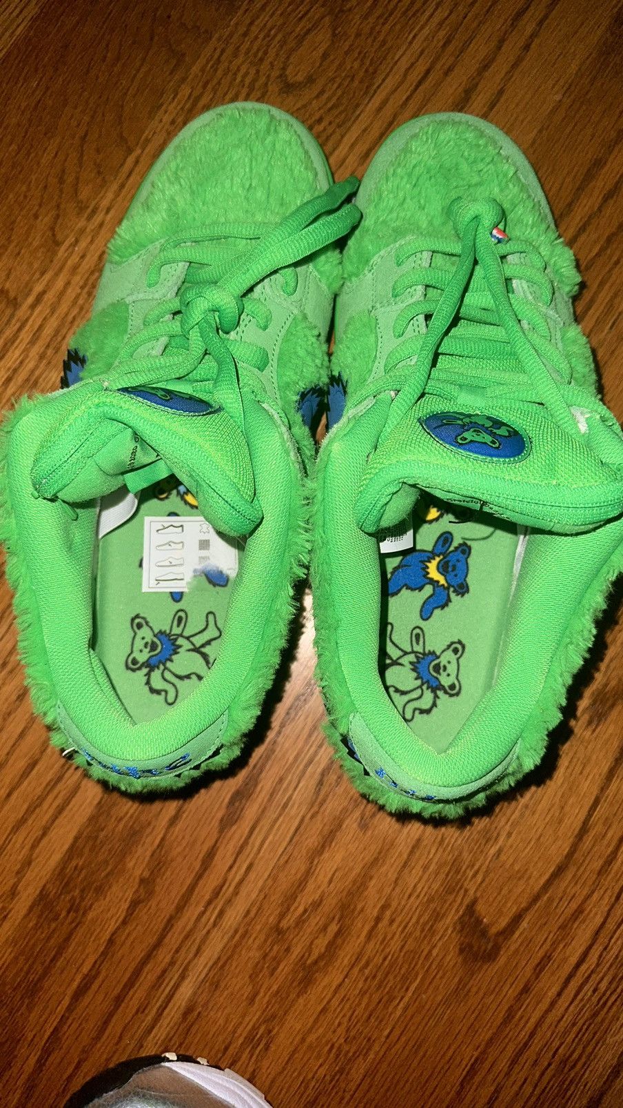 Grateful Dead × Nike ***GRATEFUL DEAD NIKE SB DUNK BEAR GREEN Size US 11 / EU 44 - 8 Thumbnail