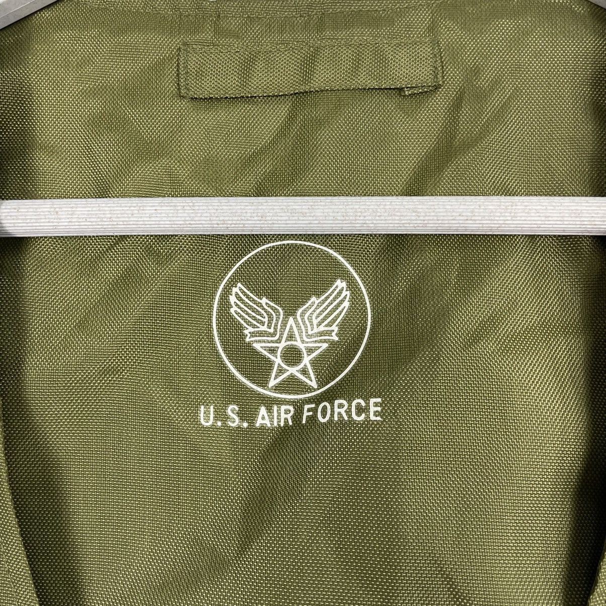 Japanese Brand × Vintage 💥BONDAGE PARACHUTE US AIRFORCE GREEN VEST Size US L / EU 52-54 / 3 - 7 Thumbnail