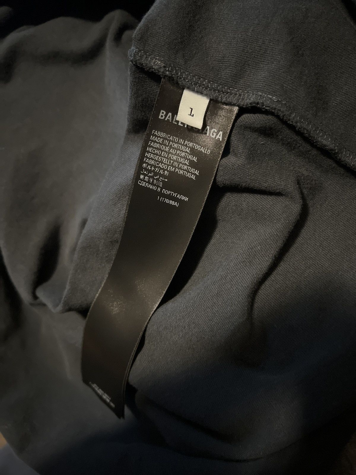 Balenciaga Balenciaga Metal Oversized Tee Size US S / EU 44-46 / 1 - 10 Thumbnail