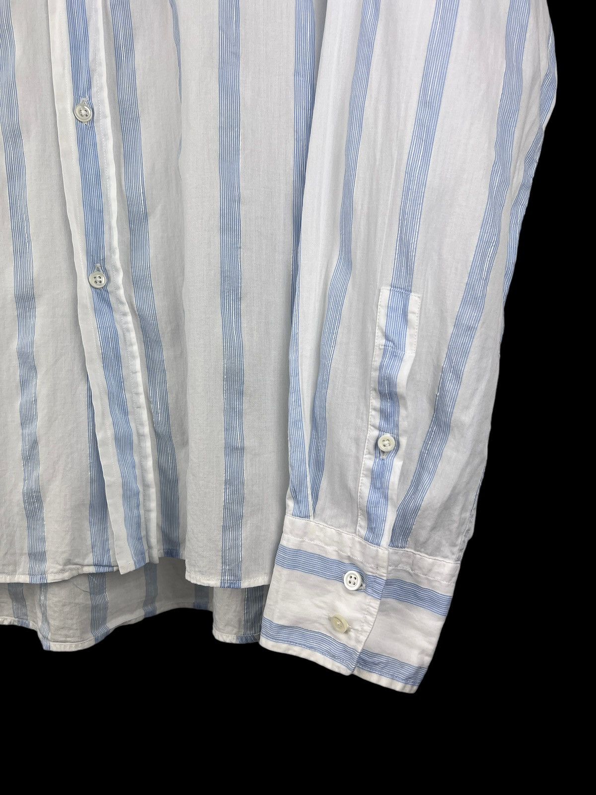 Jil Sander Jill Sander Stripes Button Up Shirt Size US S / EU 44-46 / 1 - 3 Thumbnail