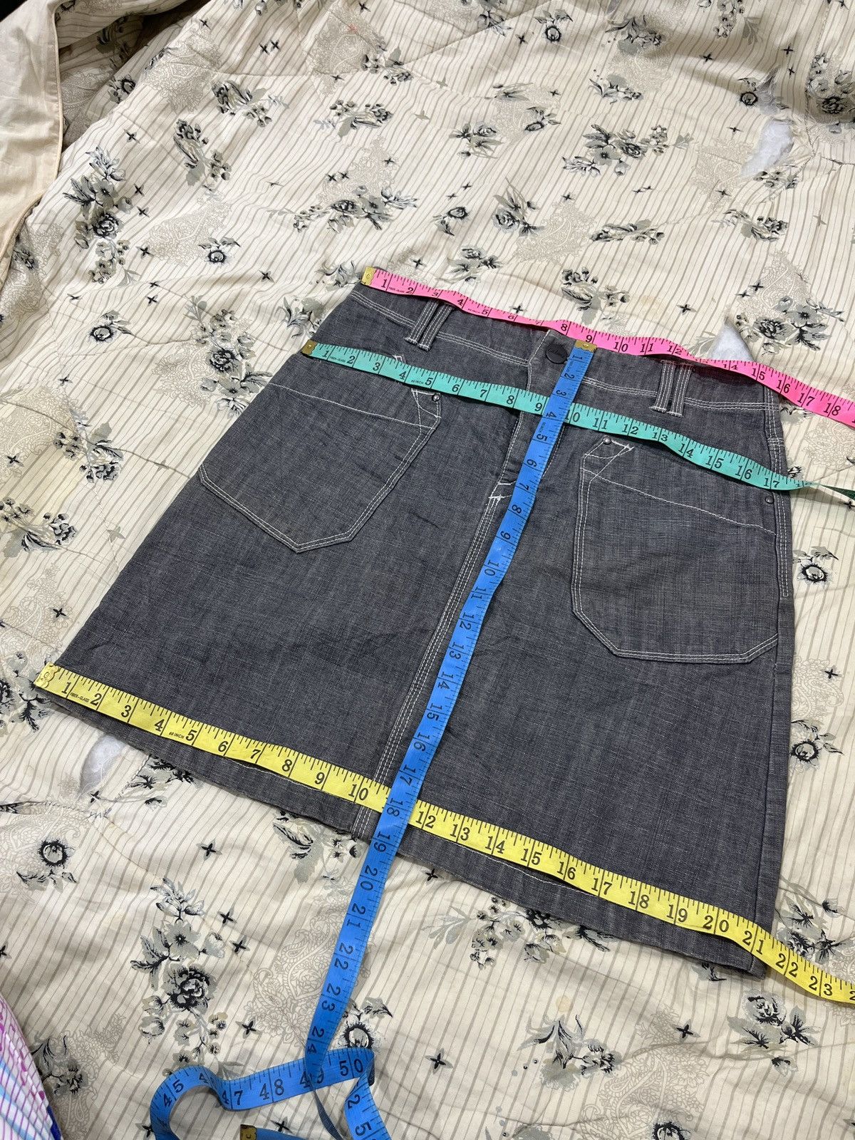 Japanese Brand (Rrrr). CALMS JAPAN ARCHIVE SKIRTS Size 31" - 12 Thumbnail