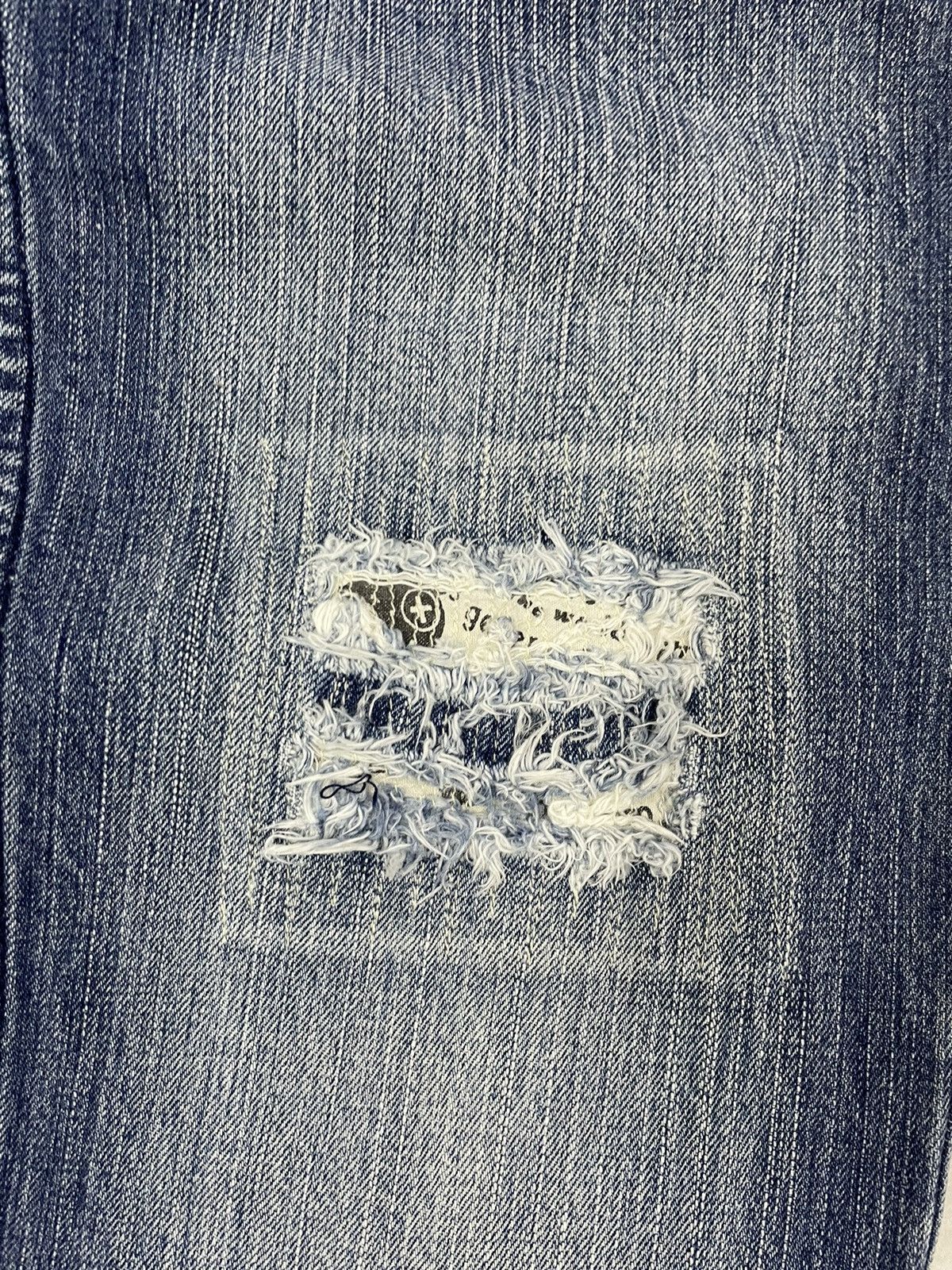 Japanese Brand × PPFM Vintage ToughJeansSmith Distressed Jeans Kapital Style Size US 30 / EU 46 - 6 Thumbnail