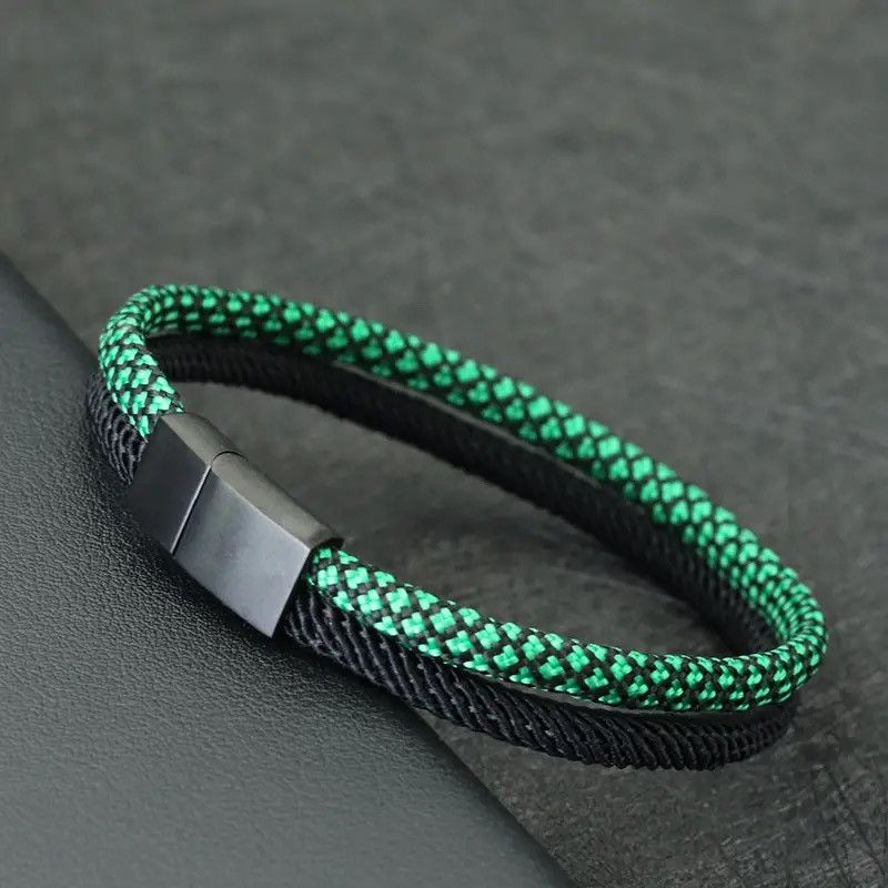 Jewelry Double Layer Magnet Buckle Bracelet Size ONE SIZE - 2 Thumbnail