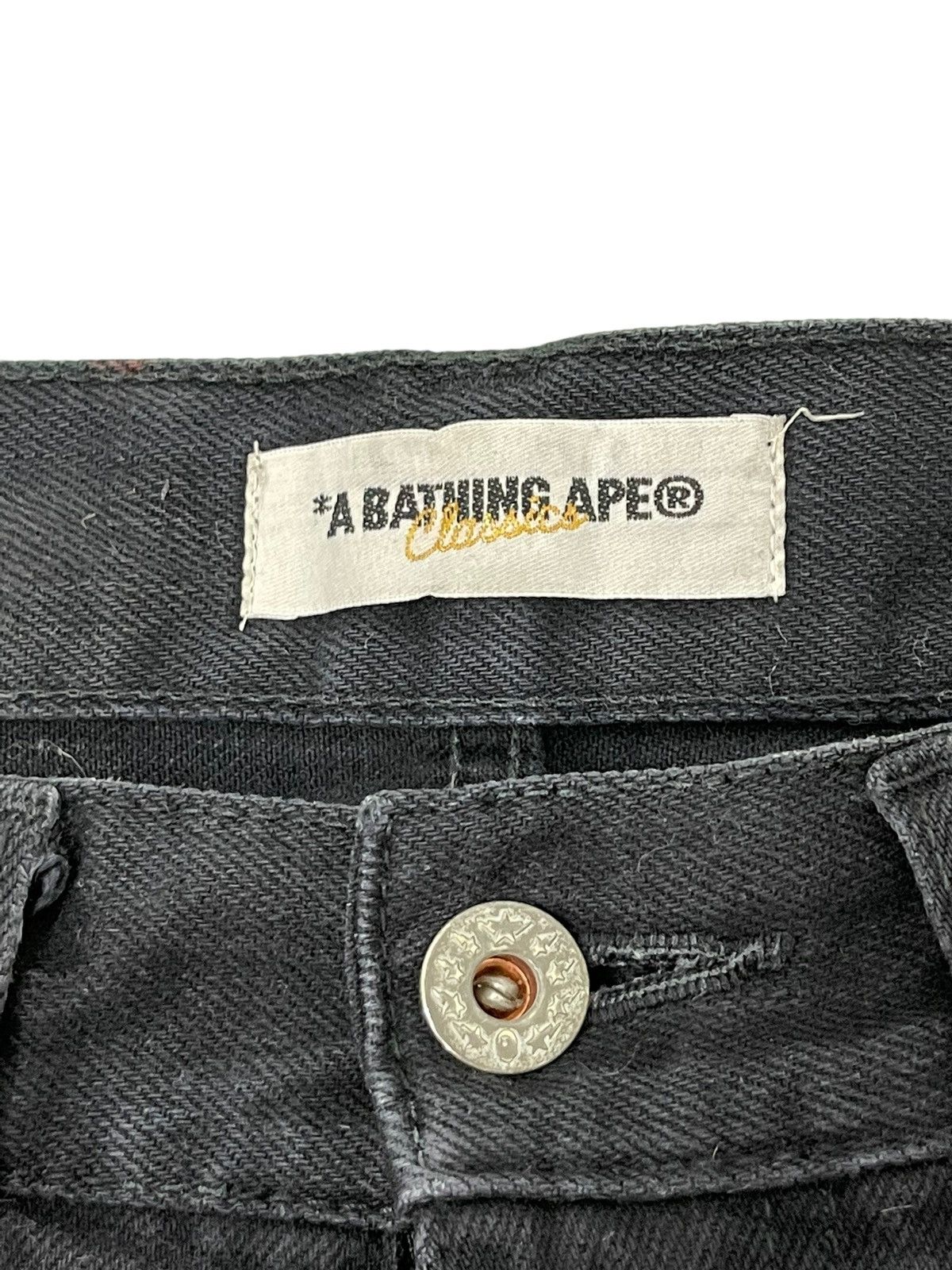 Bape Multi Logo Denim Size US 34 / EU 50 - 21 Thumbnail