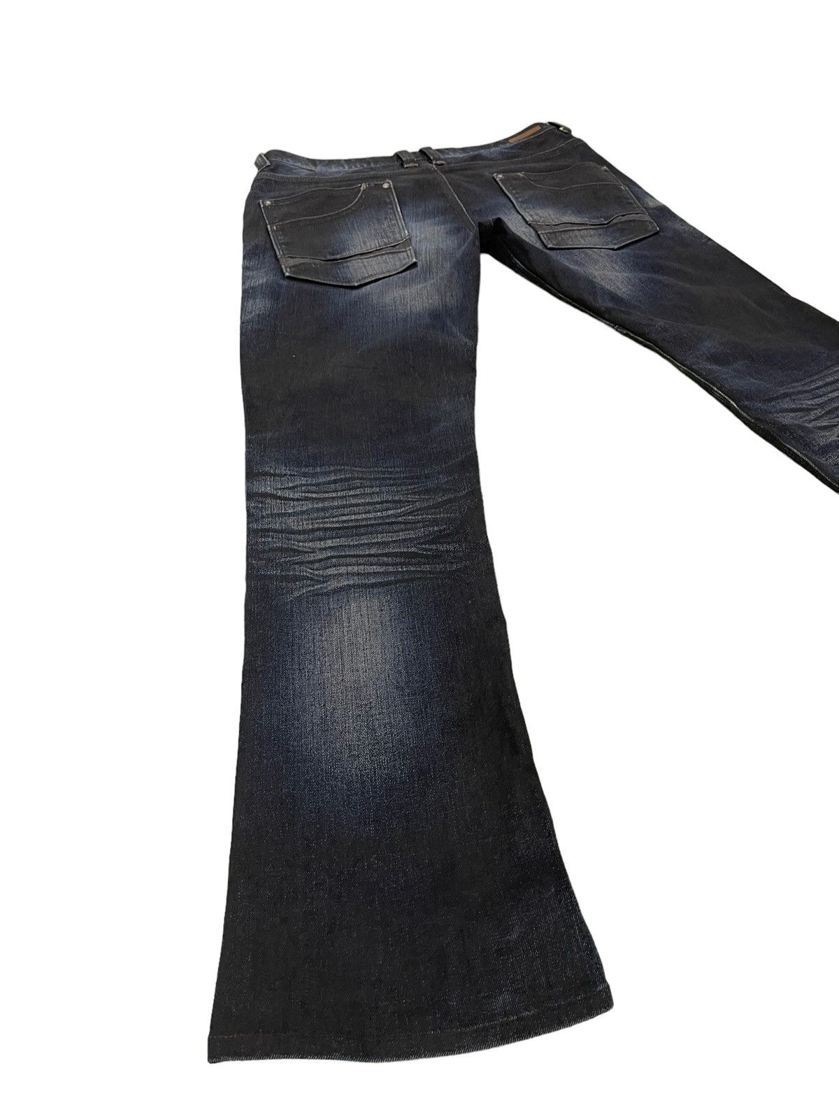 Japanese Brand Slim Jeans Nicole Club Coated Denim Clawmark Stretch 5🟦8 Size US 32 / EU 48 - 12 Thumbnail