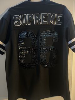 Supreme Supreme Faux Croc Football Jersey | Grailed