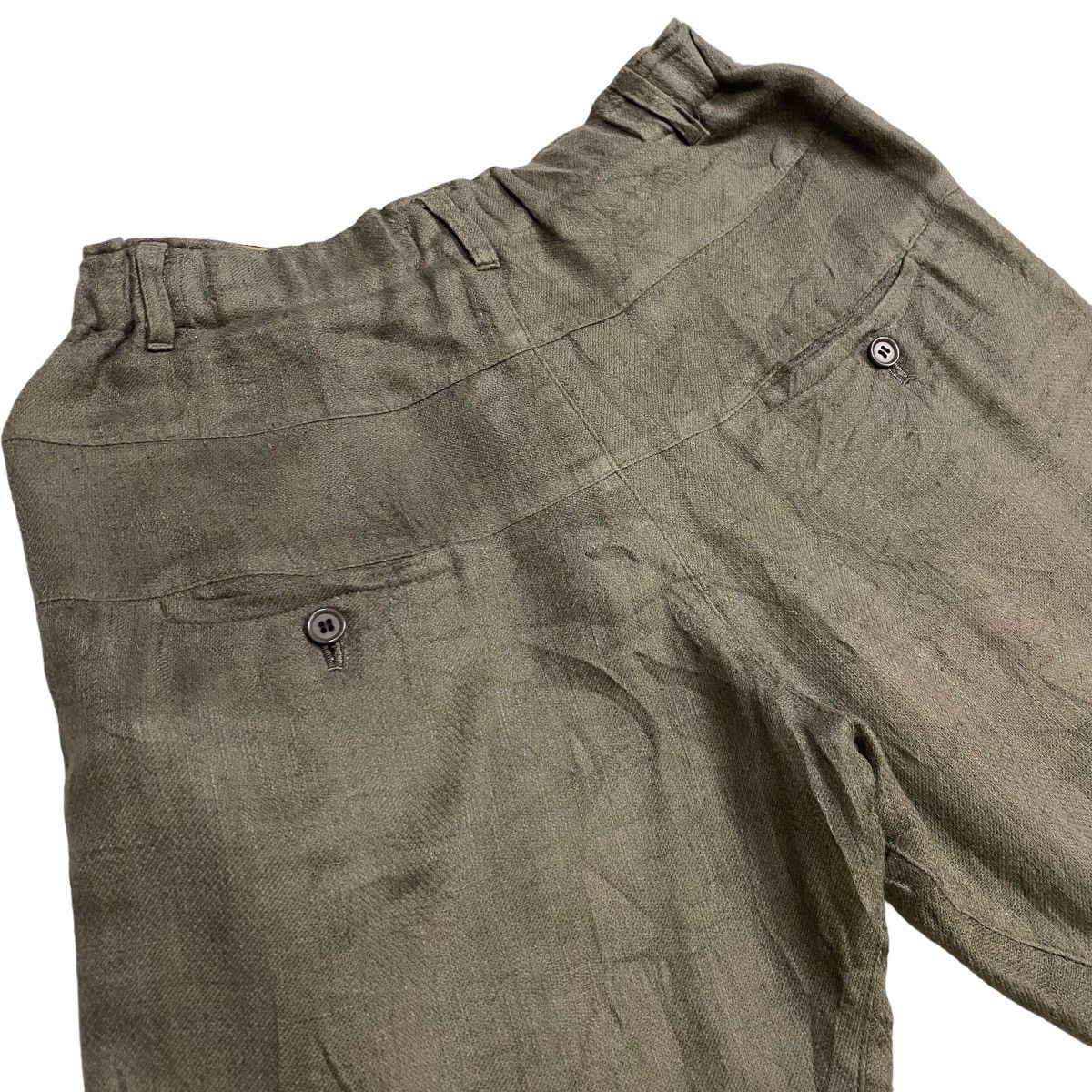 Issey Miyake Plantation by Issey Miyake silk/hemp pant Size 31" - 4 Thumbnail