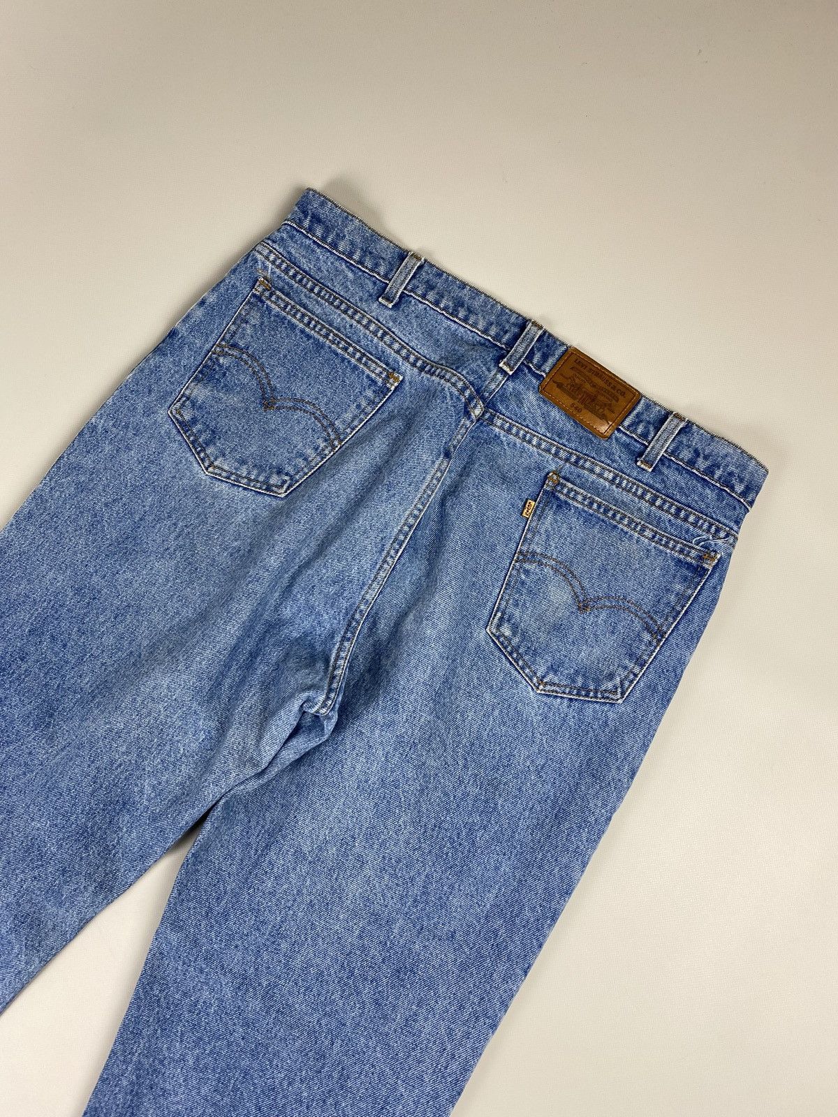 Levi's × Vintage VTG Levi’s 540 light blue denim jeans baggy relaxed fit Size US 38 / EU 54 - 17 Thumbnail
