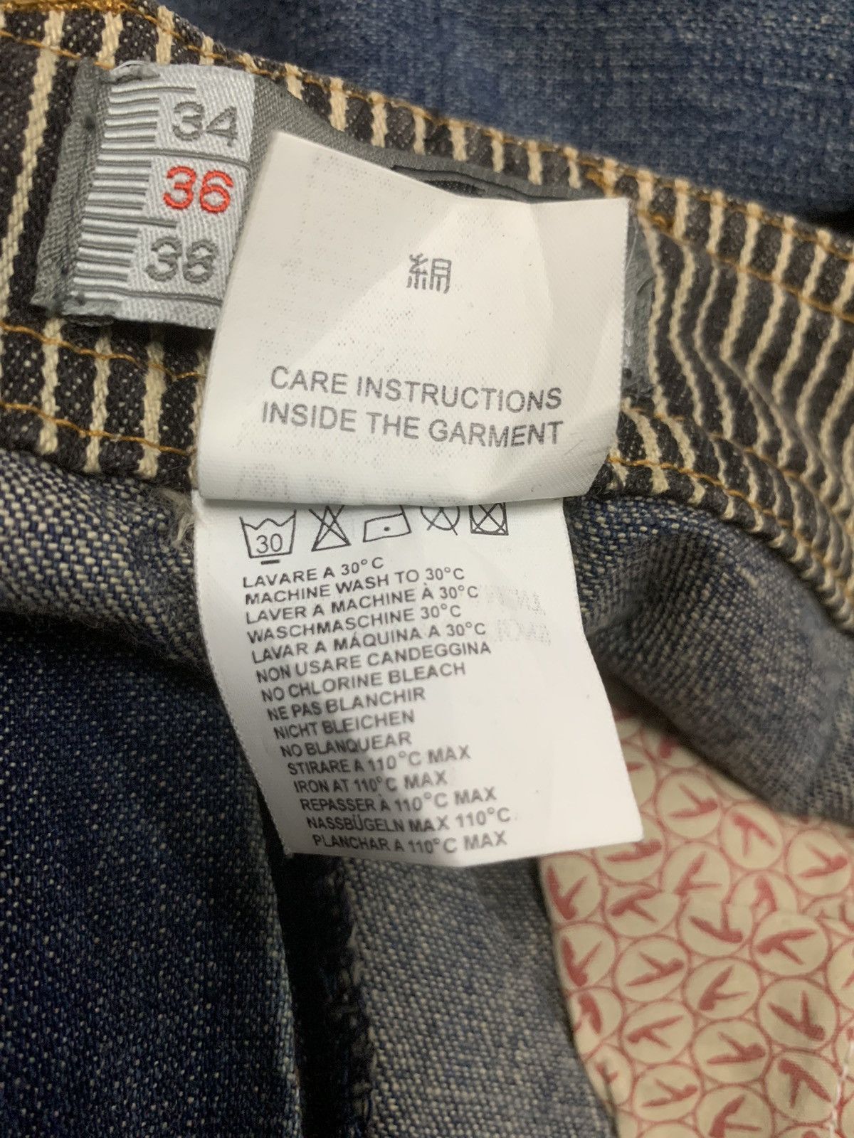 Diesel 55 DSL Fifty Five Denim Jeans Size US 36 / EU 52 - 8 Thumbnail