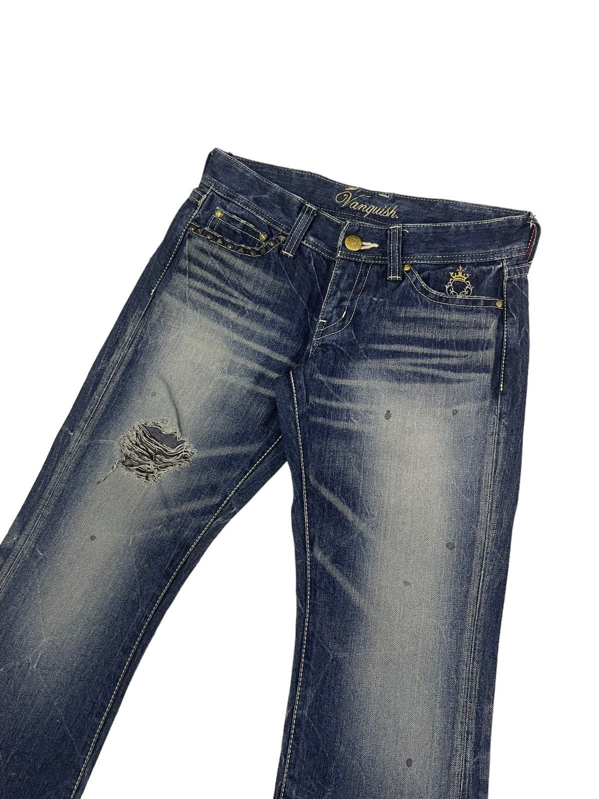 Vanquish Vanquish Japan Flare Jeans Size US 29 - 6 Thumbnail