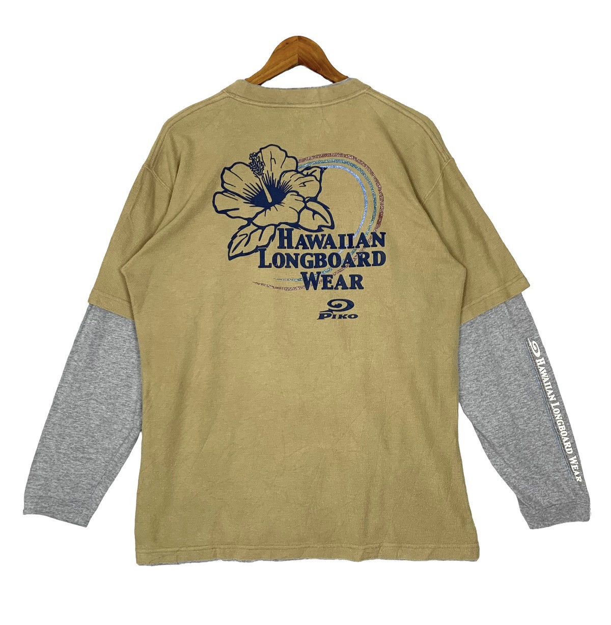 Vintage Piko Hawaiian Longboard Wear Sweatshirt