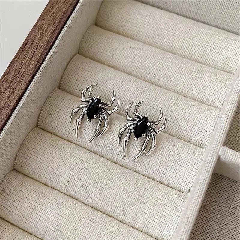 Jewelry Spider Claws Zircon Stud Earrings Size ONE SIZE - 2 Thumbnail