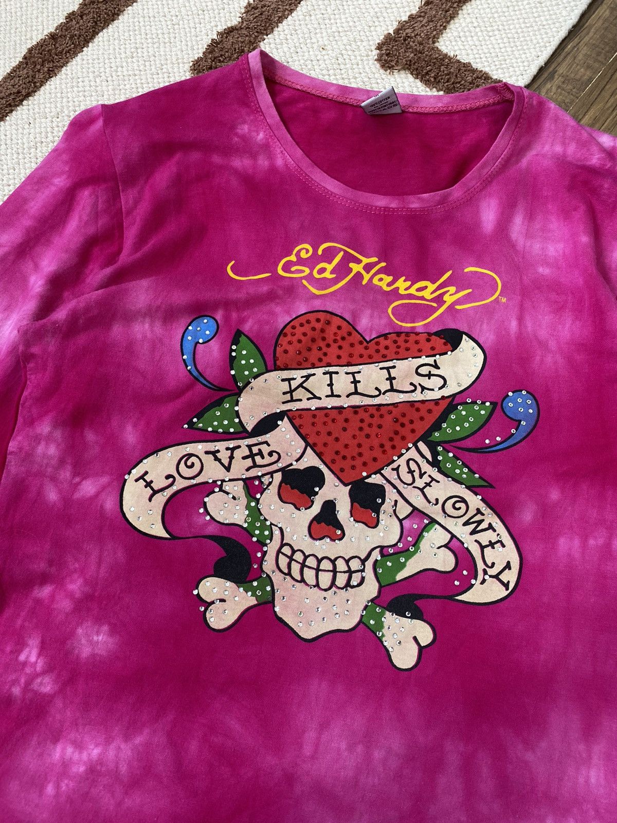 Ed Hardy VINTAGE ED HARDY TIE DAY LONGSLEEVE Size M / US 6-8 / IT 42-44 - 3 Thumbnail