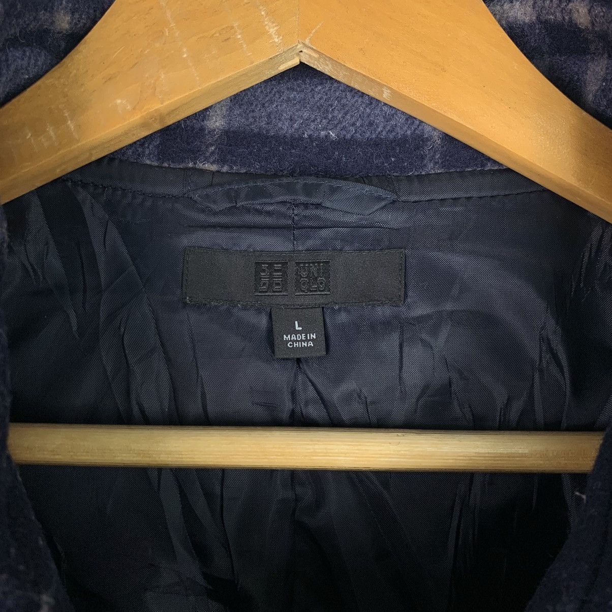 Uniqlo × Vintage 🔥 Vintage Duffle Wool Coat by Uniqlo Size L Size US M / EU 48-50 / 2 - 12 Thumbnail