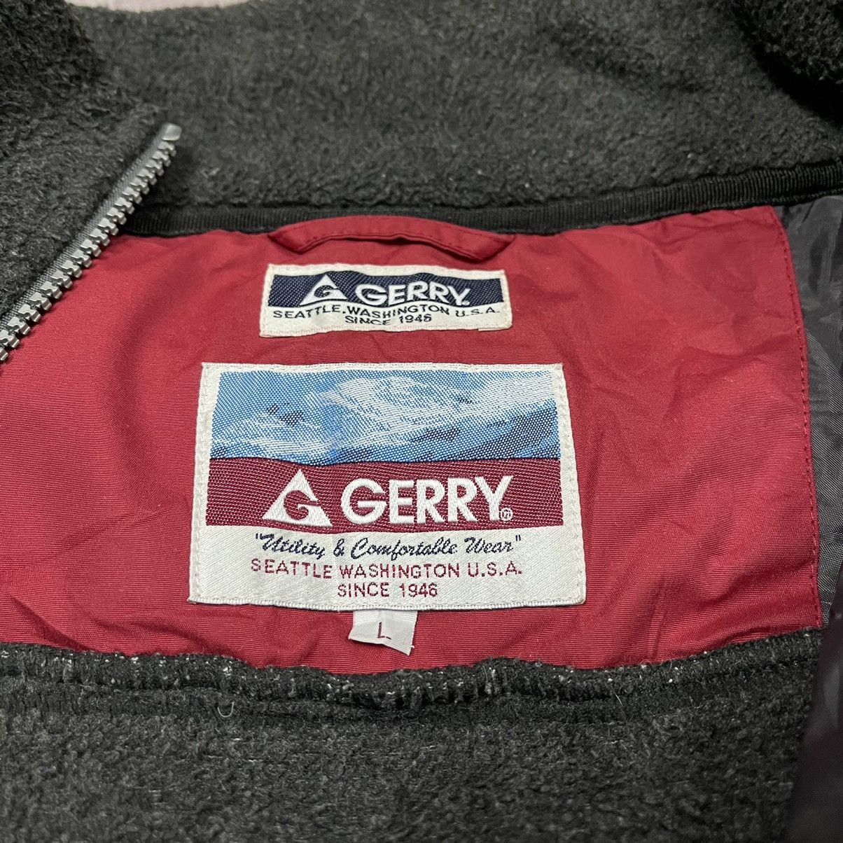 Vintage Vintage GERRY fleece full zipper Size US XL / EU 56 / 4 - 5 Thumbnail
