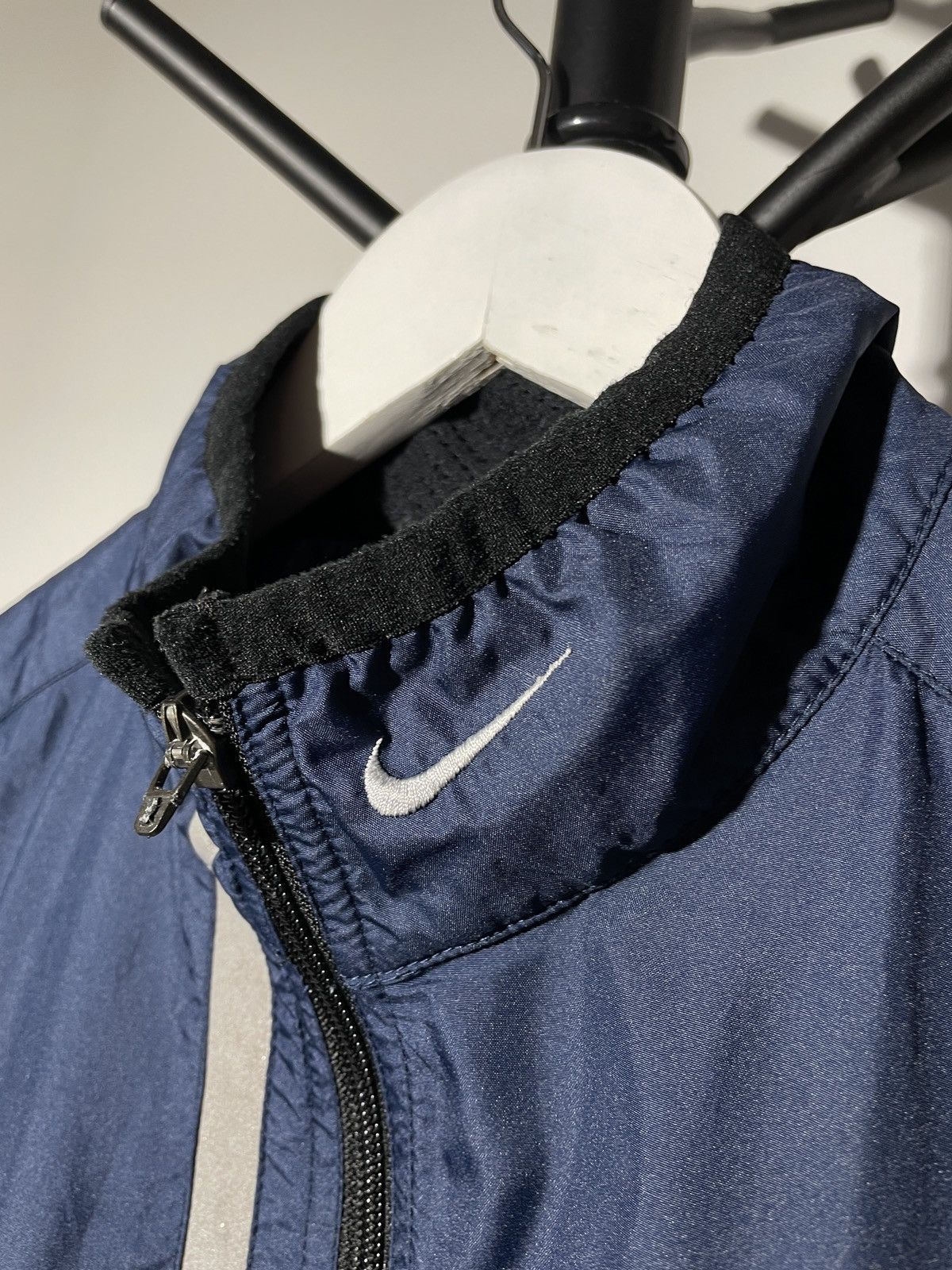 Nike × Vintage Vintage Y2K Nike Light Anorak Jacket Reflective Size US M / EU 48-50 / 2 - 8 Thumbnail