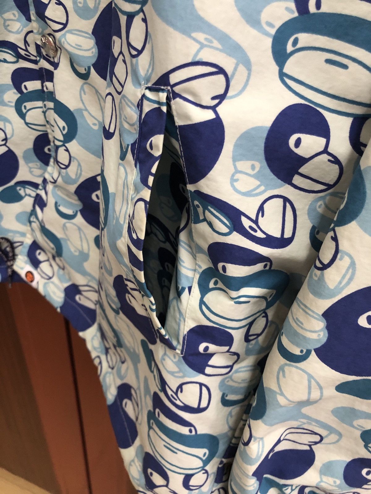 Bape BABY MILO Camo Coach Jacket Size US M / EU 48-50 / 2 - 10 Thumbnail