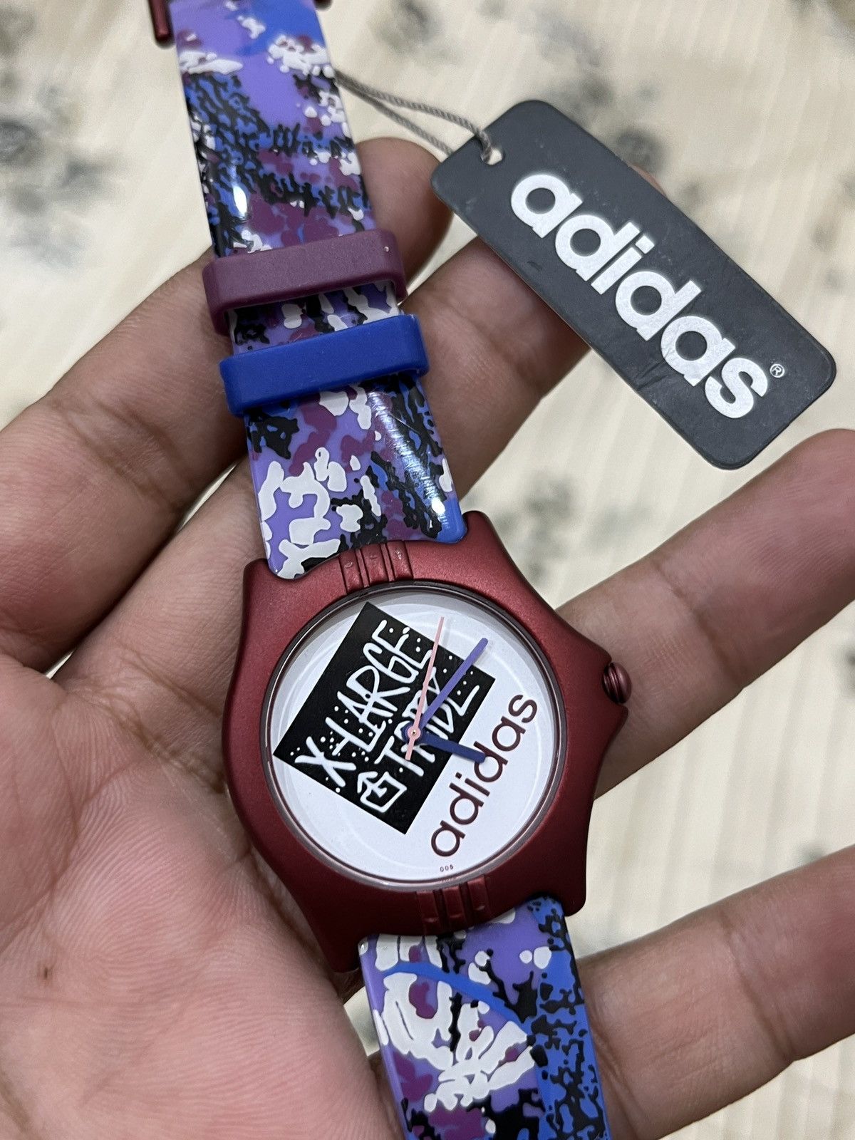 Adidas × Hypebeast × Vintage 🔥💣 HYPE VINTAGE ADIDAS WATCH Size ONE SIZE - 2 Thumbnail