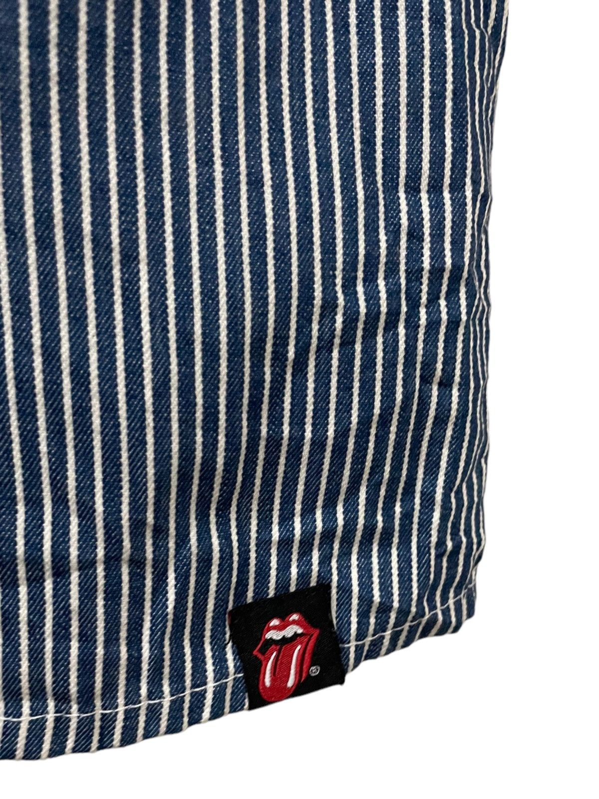 The Rolling Stones The Rolling Stones Hickory Stripe Wabash Workwear Shirt Size US M / EU 48-50 / 2 - 13 Thumbnail