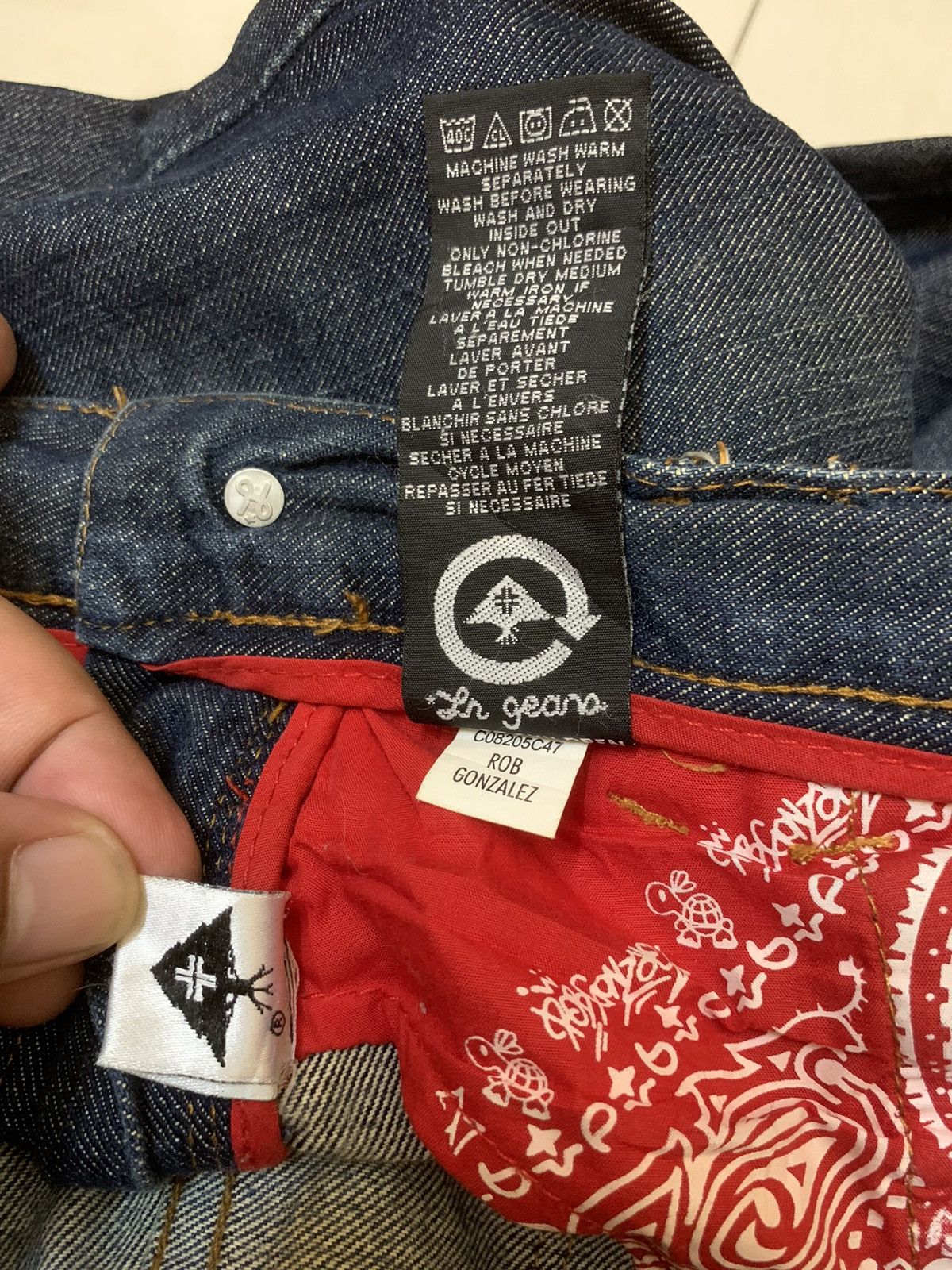 LRG Vintage LRG Rob Gonzalez Streetwear Denim Size US 35 - 16 Thumbnail