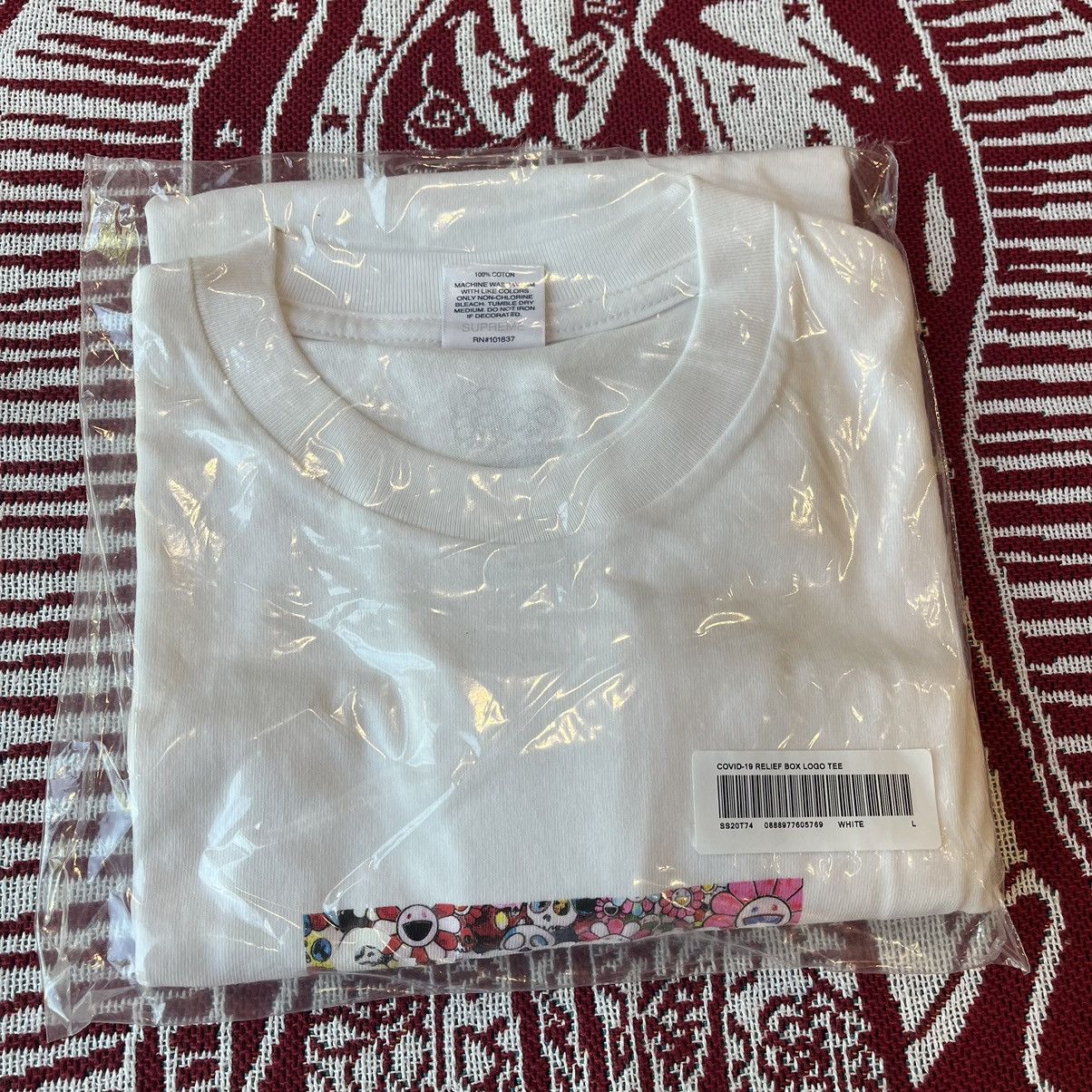 COVID-19 Relief Box Logo Tee – Gallery – Supreme
