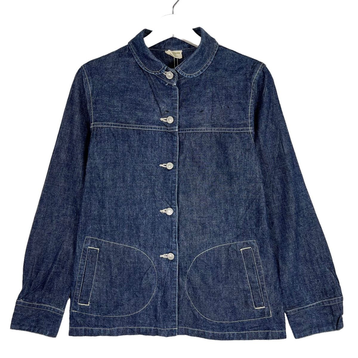 Japanese Brand 💥 DUNGAREES by JOHNBULL NAVY JACKET Size M / US 6-8 / IT 42-44 - 1 Thumbnail