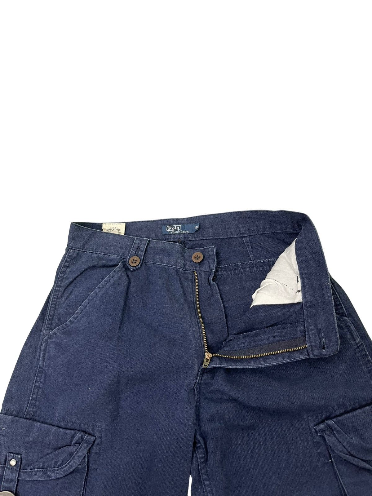 Polo Ralph Lauren 🐎Polo Ralph Lauren Cargo Pant Wide Loose 5🟦8 Size US 30 / EU 46 - 11 Thumbnail