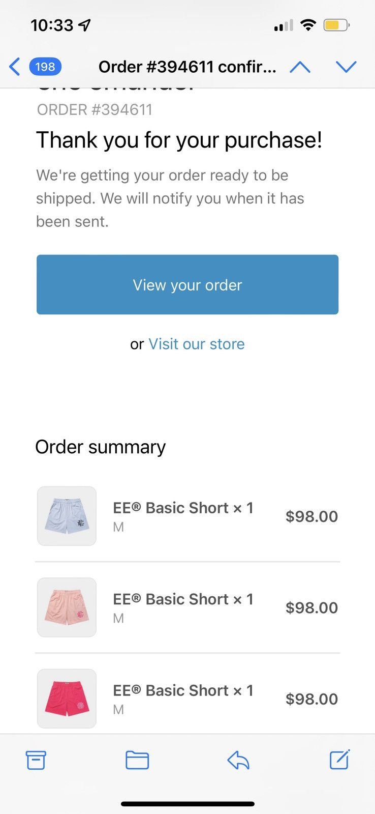 Eric Emanuel Eric Emanuel Barbie rose quartz w neon pink EE shorts medium Size US 30 / EU 46 - 2 Thumbnail