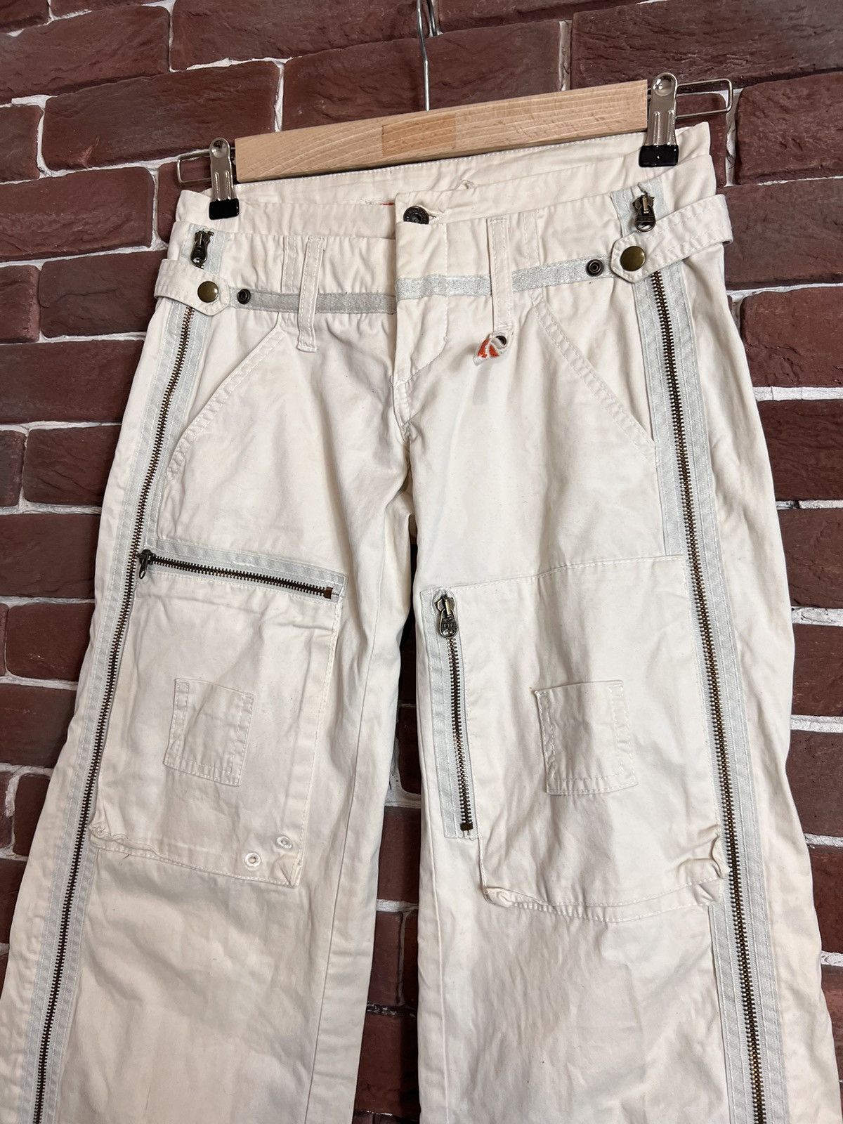 Japanese Brand Freeman T. Porter Japanese Zipper Multipocket Parachute Pant Size US 27 - 3 Thumbnail