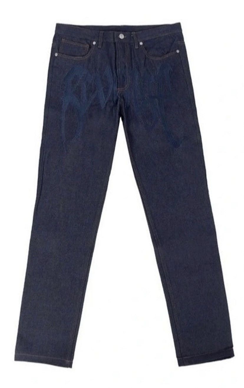 Revenge Distressed Denim Jeans main image 0