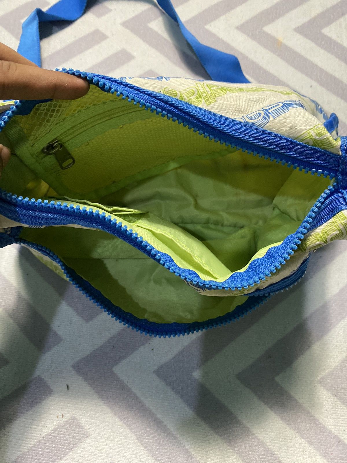Adidas × Vintage Vintage ADIDAS Sling Bag Backpack Bagpack Size ONE SIZE - 10 Thumbnail