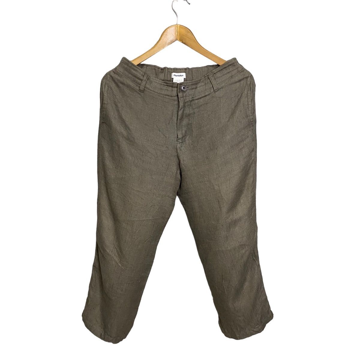 Issey Miyake Plantation by Issey Miyake silk/hemp pant Size 31" - 7 Thumbnail
