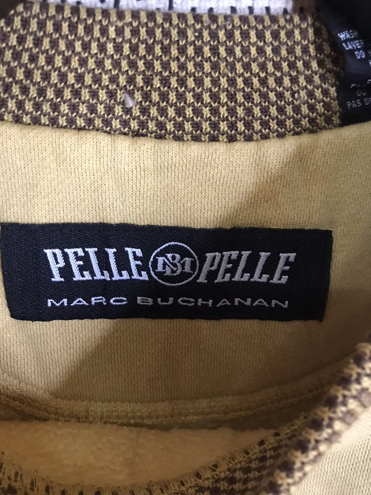 Marc Buchanan × Pelle Pelle ‼️VINTAGE PELLE PELLE X MARC BUCHANAN SWEATSHIRT Size US L / EU 52-54 / 3 - 5 Thumbnail