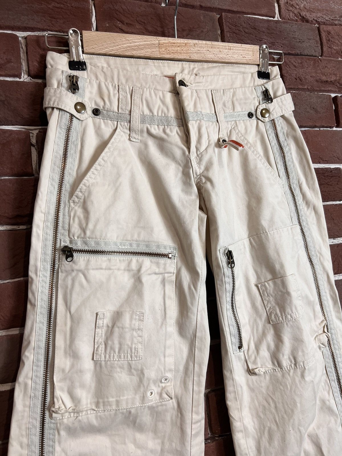 Japanese Brand Freeman T. Porter Japanese Zipper Multipocket Parachute Pant Size US 27 - 4 Thumbnail