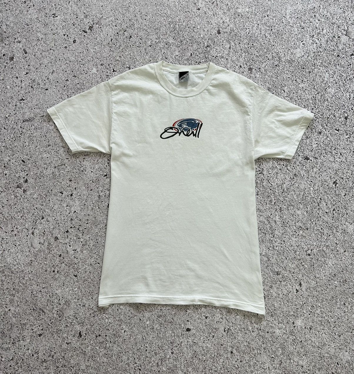 O'Neill × Vintage 🏄‍♂️ Vintage 90’s Surf Brand O’Neil Center Graphic Logo T-Shirt Size US L / EU 52-54 / 3 - 1 Thumbnail
